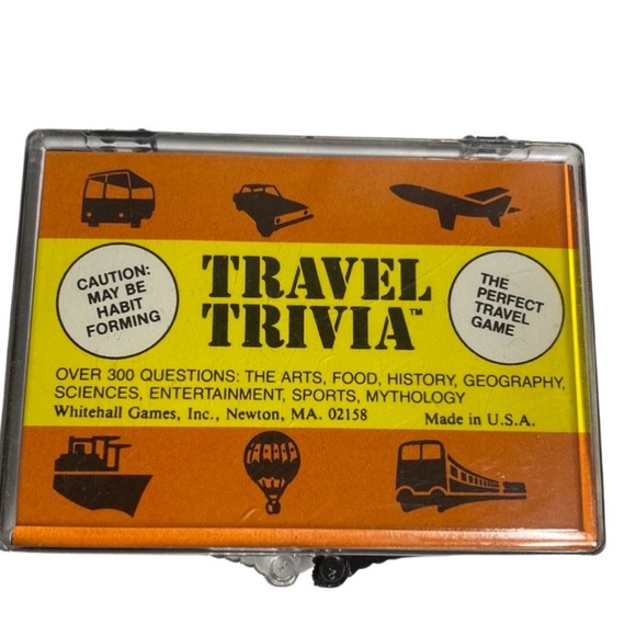 VTG BRAND NEW TRAVEL TRIVIA GAME - Picture 1 of 4